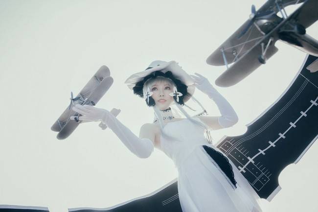 Cosplay福利/白丝绝对领域小公主 碧蓝航线 光辉COSPLAY美图欣赏 cn:七三诗音_