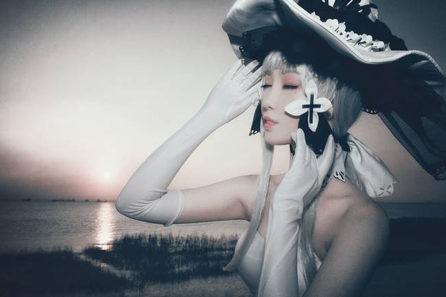 Cosplay福利/白丝绝对领域小公主 碧蓝航线 光辉COSPLAY美图欣赏 cn:七三诗音_