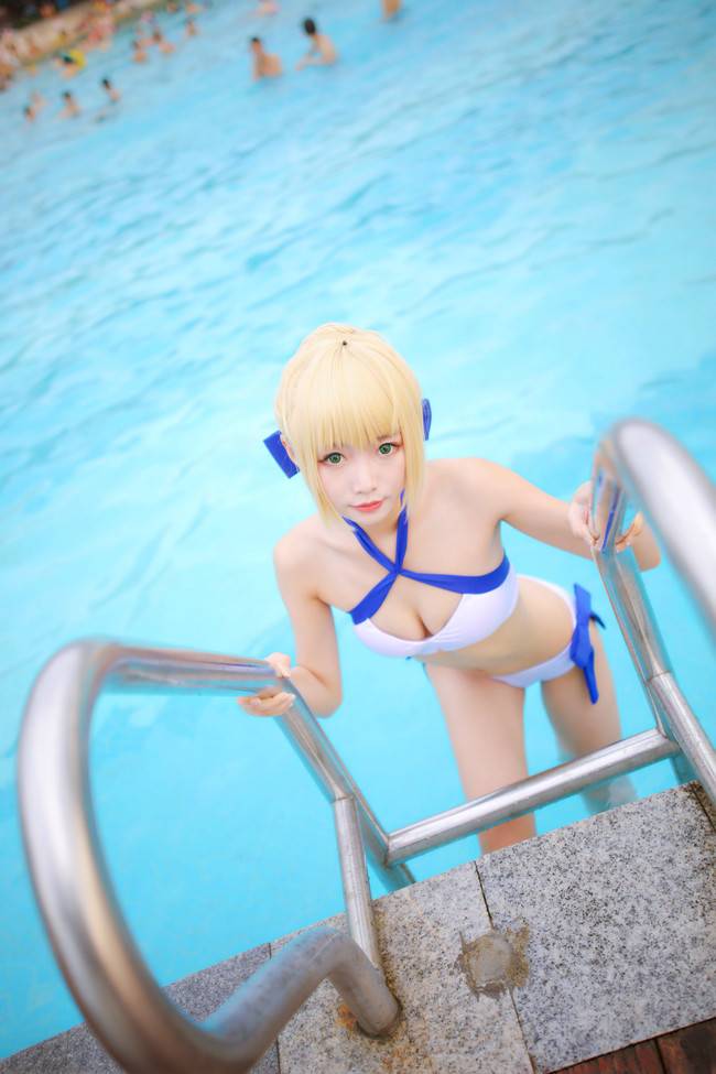 Cosplay福利/Fate/Grand Order阿尔托莉雅・潘德拉贡〔Archer〕 COSPLAY美图欣赏 cn:大大卷卷小卷