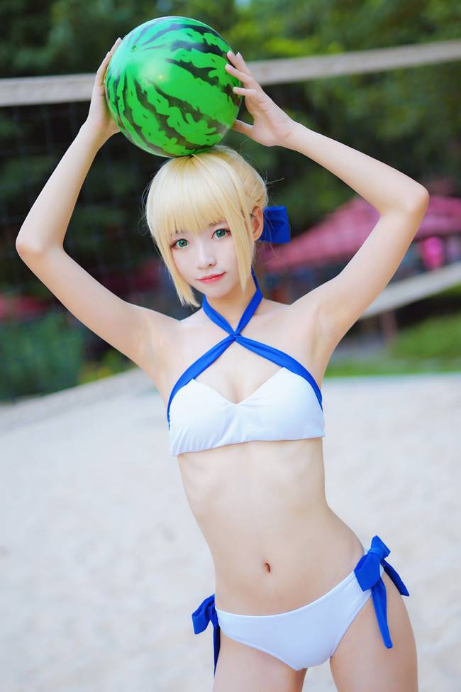 Cosplay福利/Fate/Grand Order阿尔托莉雅・潘德拉贡〔Archer〕 COSPLAY美图欣赏 cn:大大卷卷小卷