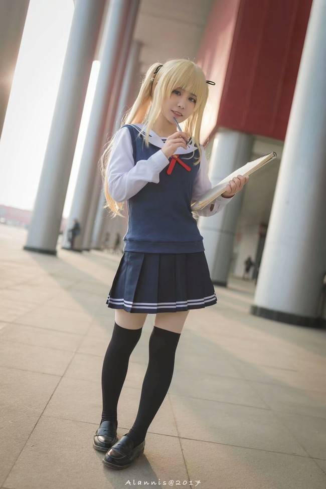 Cosplay福利/黑丝制服少女 路人女主的养成方法 泽村•斯潘塞•英梨梨COSPLAY美图欣赏 cn:Hanekawa翊