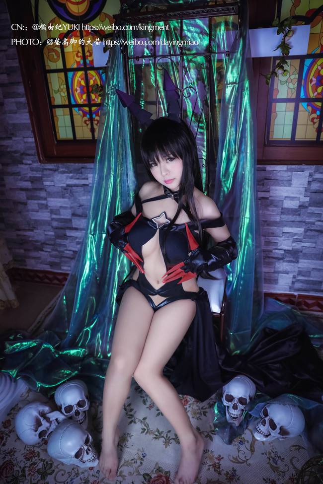 Cosplay福利/性感骷髅少女 出包王女 古手川唯COSPLAY美图欣赏 cn:橘由纪