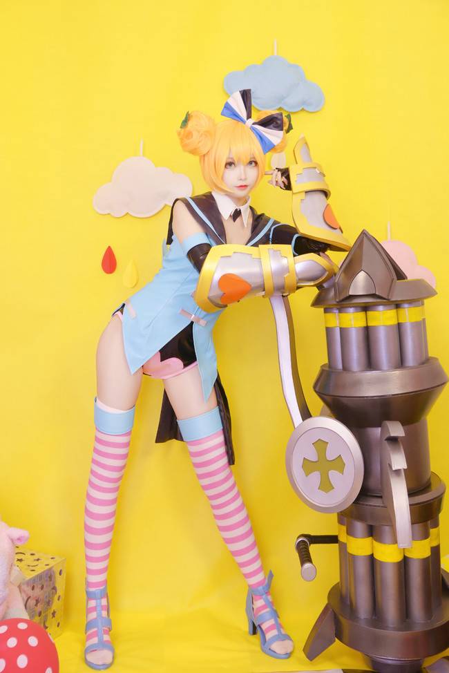 Cosplay福利/清纯少女王者荣耀孙尚香COSPLAY美图欣赏 cn:kuki