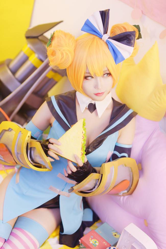 Cosplay福利/清纯少女王者荣耀孙尚香COSPLAY美图欣赏 cn:kuki