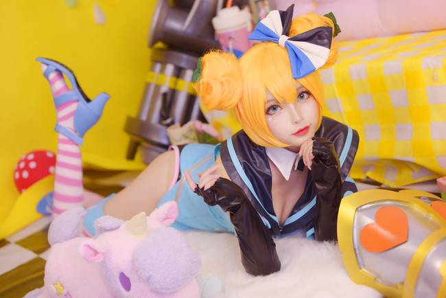Cosplay福利/清纯少女王者荣耀孙尚香COSPLAY美图欣赏 cn:kuki