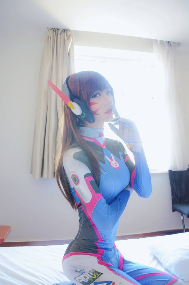 Cosplay福利/嘘 就是这么性感美丽 守望先锋D.va COSPLAY美图欣赏 cn:冰块