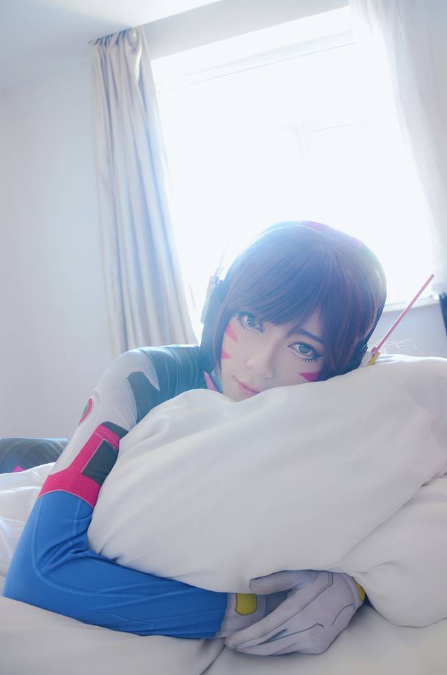 Cosplay福利/嘘 就是这么性感美丽 守望先锋D.va COSPLAY美图欣赏 cn:冰块