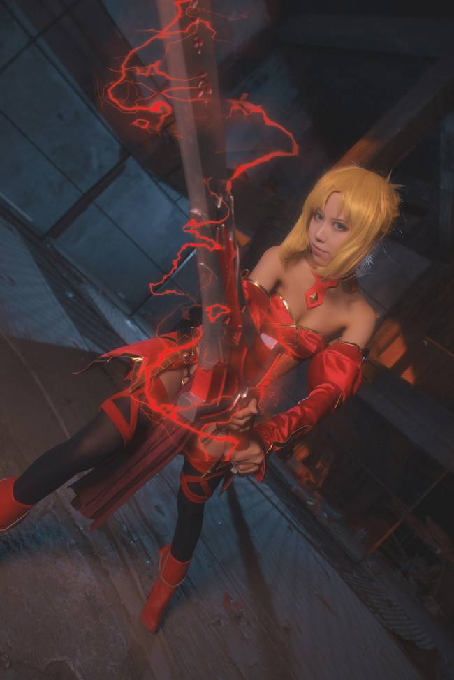 Cosplay福利/Fate/Grand Order莫德雷德COSPLAY美图欣赏 cn:Yukari_阿恩