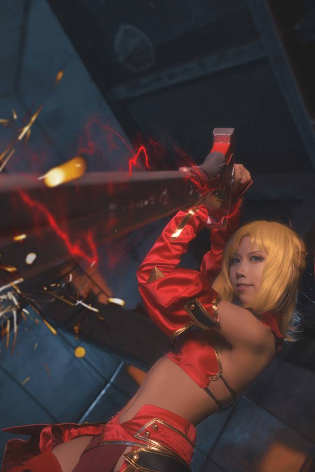 Cosplay福利/Fate/Grand Order莫德雷德COSPLAY美图欣赏 cn:Yukari_阿恩
