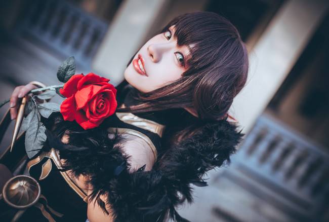 Cosplay福利/性感女帝Fate/Apocrypha赛米拉米斯COSPLAY美图欣赏 cn:一隻白兔糖