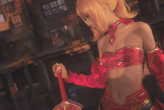 Cosplay福利/Fate/Grand Order莫德雷德COSPLAY美图欣赏 cn:Yukari_阿恩
