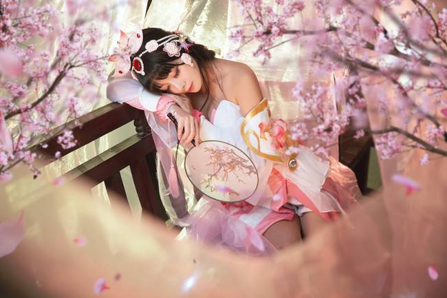 Cosplay福利/《遮不住的古典与现代》王者荣耀 甄姬COSPLAY美图欣赏 cn:花小骨头