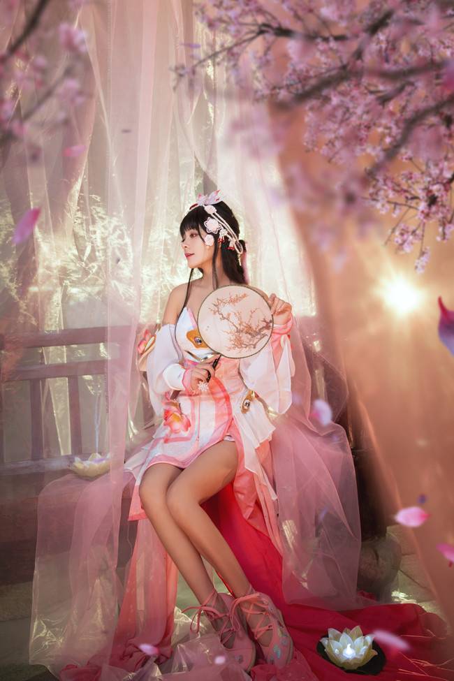 Cosplay福利/《遮不住的古典与现代》王者荣耀 甄姬COSPLAY美图欣赏 cn:花小骨头