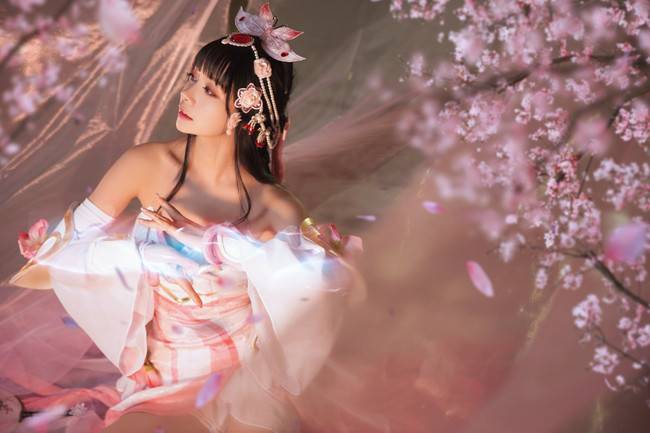 Cosplay福利/《遮不住的古典与现代》王者荣耀 甄姬COSPLAY美图欣赏 cn:花小骨头