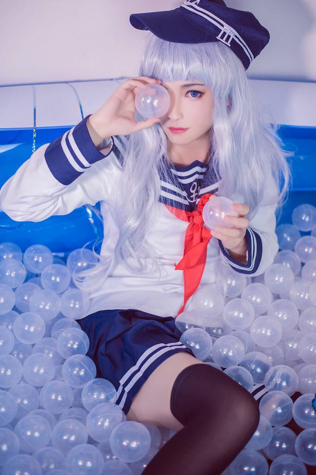 Cosplay福利/黑丝绝对领域制服少女 舰队Collection 响COSPLAY美图欣赏 cn:天影绝翎