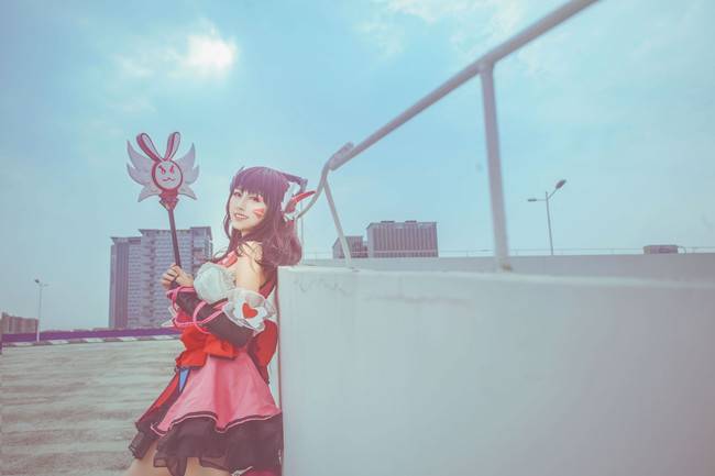 Cosplay福利/俏皮美少女 守望先锋 宋哈娜COSPLAY美图欣赏 cn:八焱