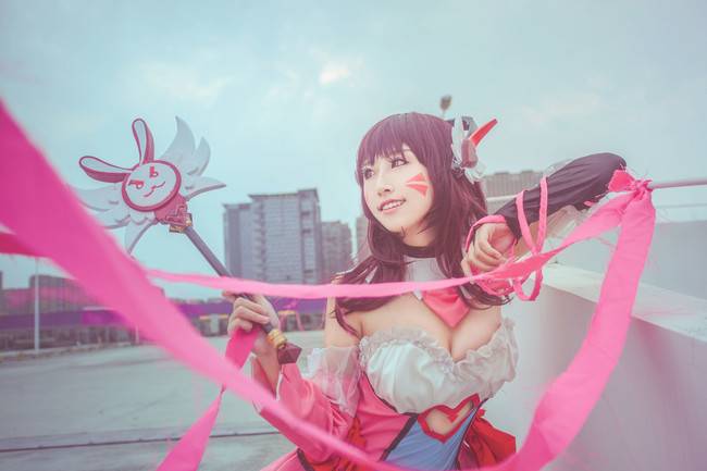 Cosplay福利/俏皮美少女 守望先锋 宋哈娜COSPLAY美图欣赏 cn:八焱