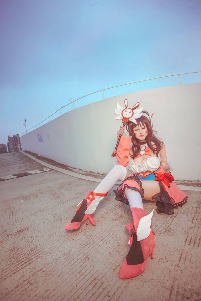 Cosplay福利/俏皮美少女 守望先锋 宋哈娜COSPLAY美图欣赏 cn:八焱