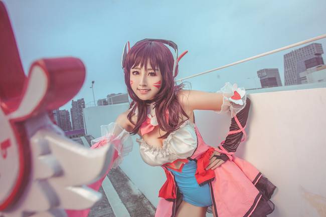 Cosplay福利/俏皮美少女 守望先锋 宋哈娜COSPLAY美图欣赏 cn:八焱