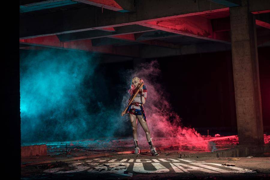Cosplay福利/性感美女自杀小队哈莉·奎因cosplay福利图片