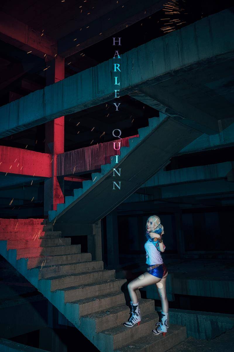 Cosplay福利/性感美女自杀小队哈莉·奎因cosplay福利图片