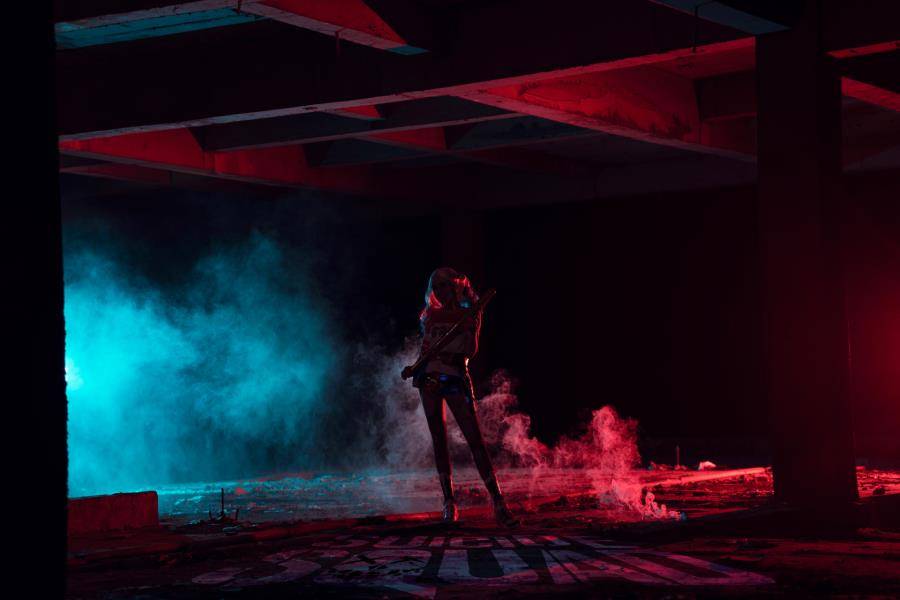 Cosplay福利/性感美女自杀小队哈莉·奎因cosplay福利图片