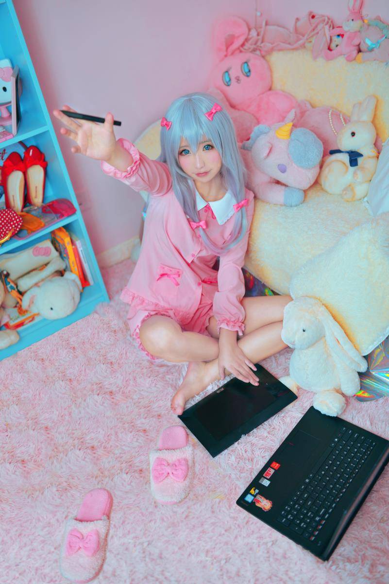 Cosplay福利/埃罗芒阿老师和泉纱雾cosplay福利 少女裸足控图片