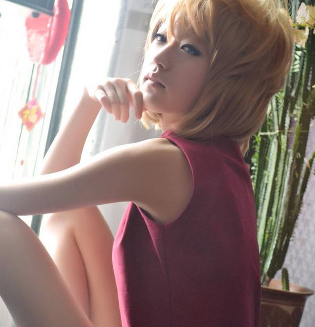 Cosplay福利/小清新少女腿控灰原哀超萌cosplay