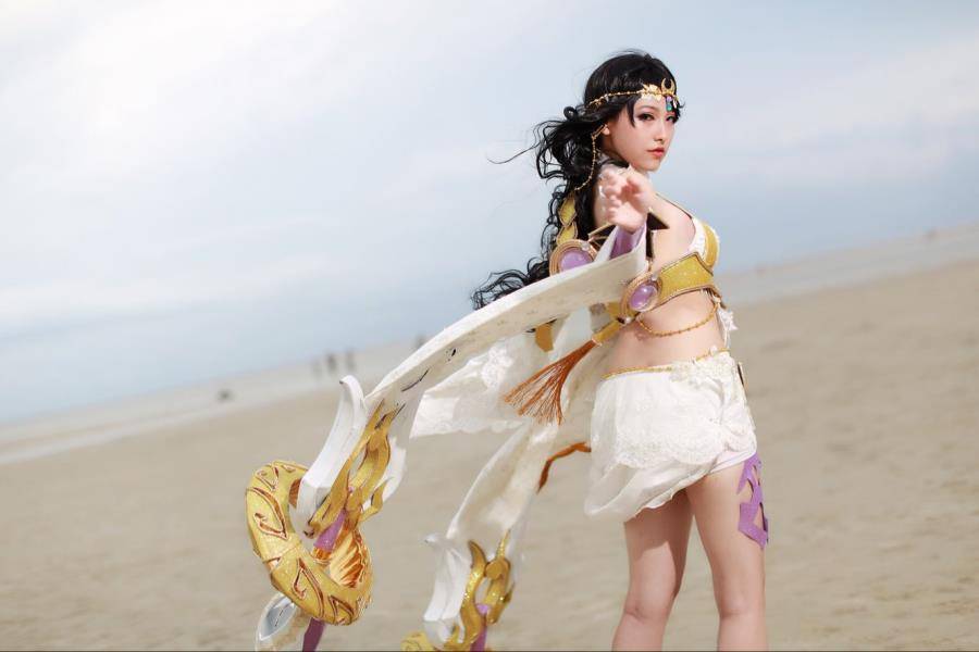 Cosplay福利/半次元福利王者荣耀cosplay貂蝉异域舞娘美女图片