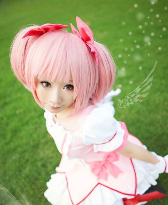 Cosplay福利/粉红萝莉魔法少女小圆cosplay美女福利