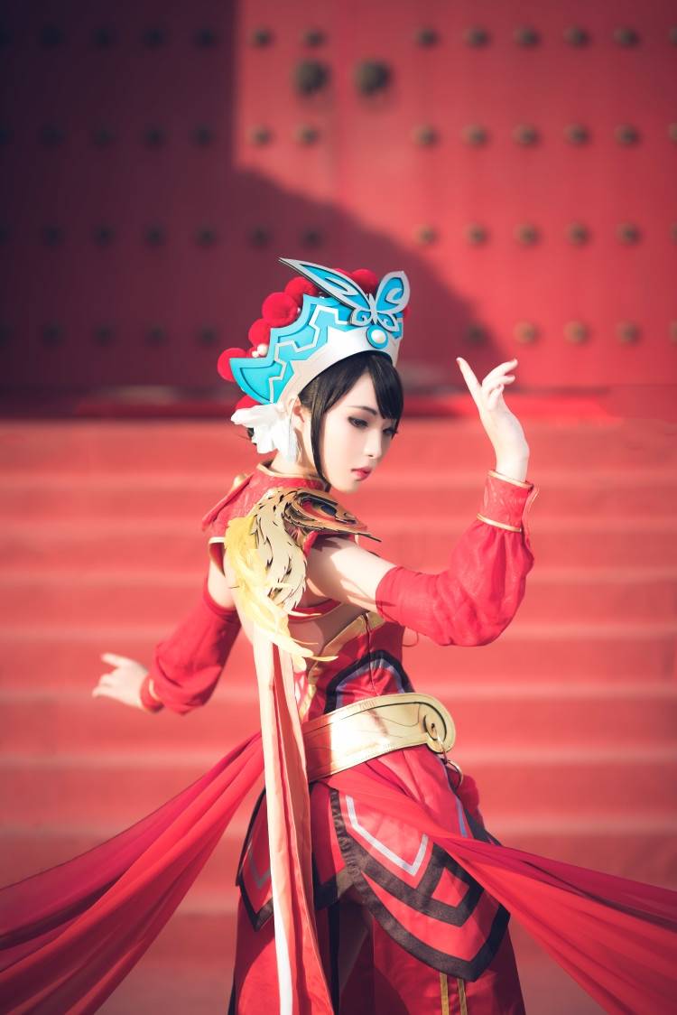 Cosplay福利/霸王别姬王者荣耀虞姬cosplay福利 御姐美腿图片