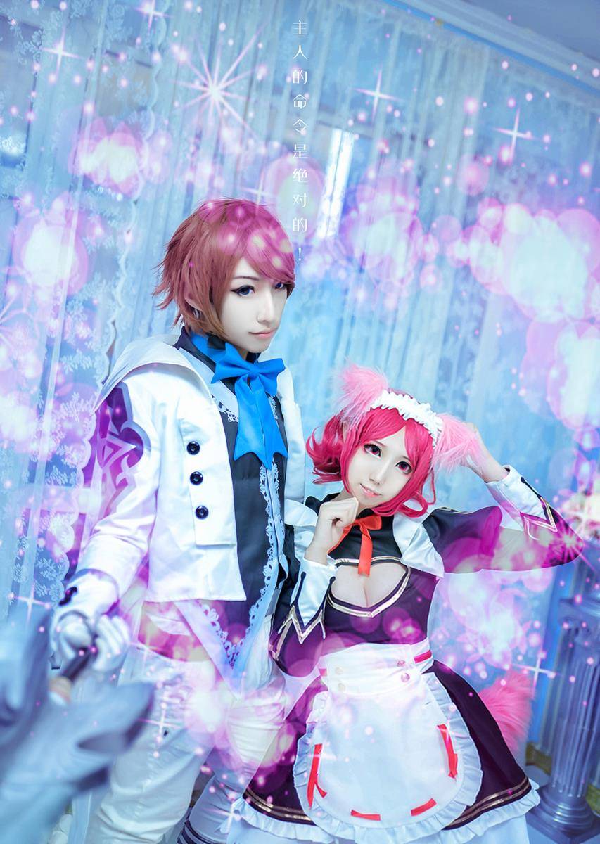 Cosplay福利/半次元福利王者荣耀女仆咖啡妲己cosplay福利图片