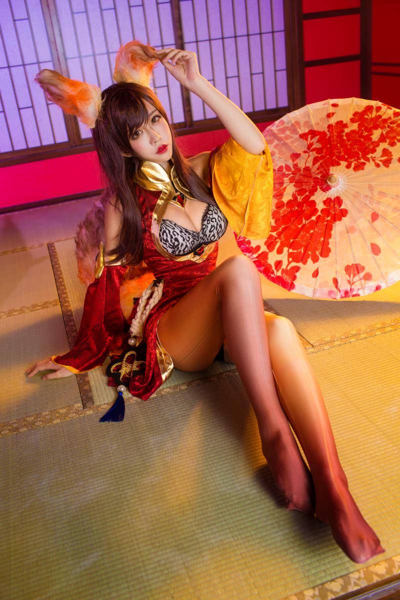 Cosplay福利/王者荣耀妲己cosplay福利 萝莉百合图片