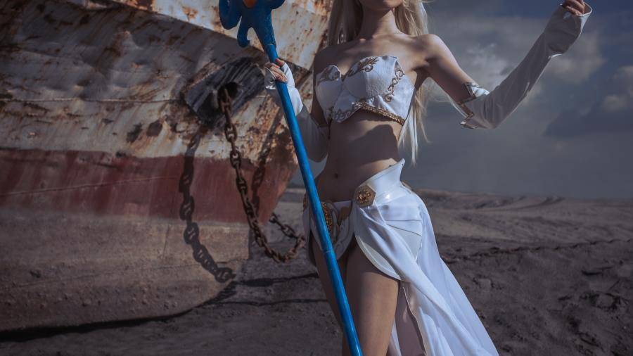 Cosplay福利/英雄联盟风暴之怒迦娜cosplay御姐福利图片