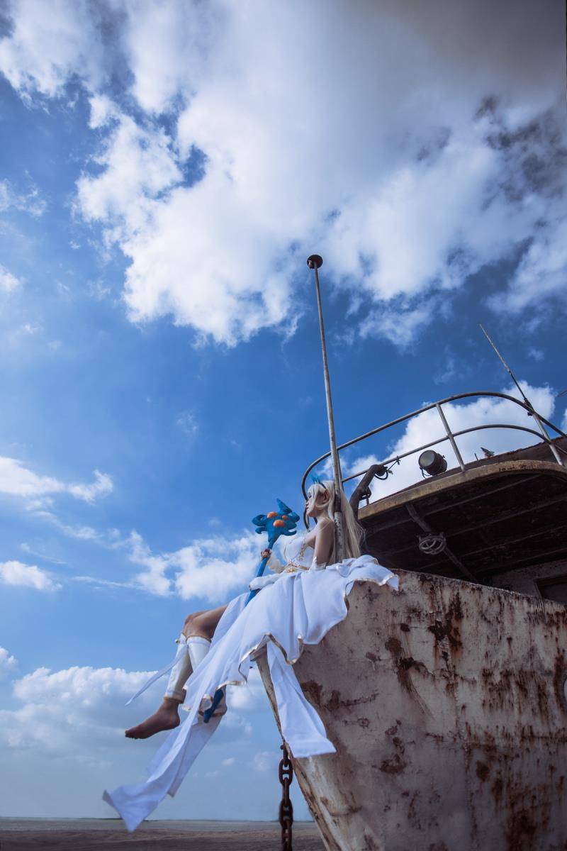 Cosplay福利/英雄联盟风暴之怒迦娜cosplay御姐福利图片