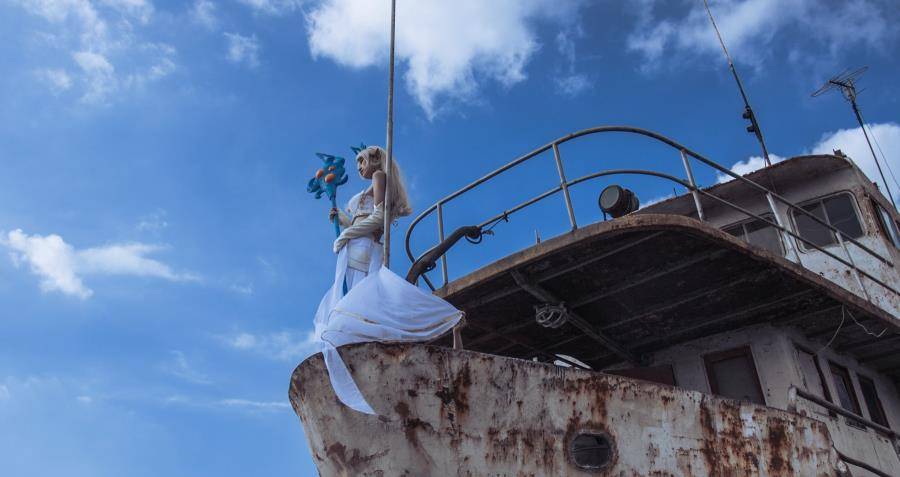 Cosplay福利/英雄联盟风暴之怒迦娜cosplay御姐福利图片