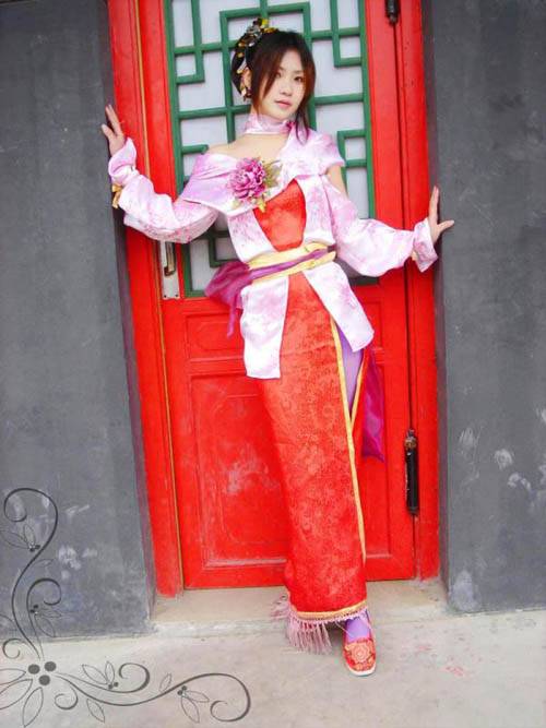 Cosplay福利/知名美女coser美歪的貂禅cosplay图片