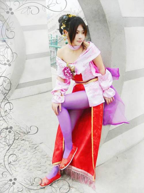 Cosplay福利/知名美女coser美歪的貂禅cosplay图片