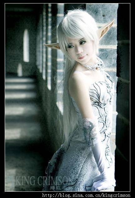 Cosplay福利/天堂2美女萌萌女精灵cosplay图片