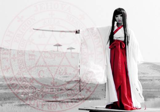 Cosplay福利/和服萝莉《犬夜叉》桔梗绝美COS