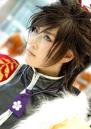 Cosplay福利/战国婆娑罗超帅精美cosplay图片