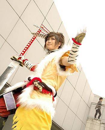 Cosplay福利/战国婆娑罗超帅精美cosplay图片