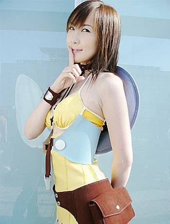 Cosplay福利/《爆裂天使》性感美女比基尼巨乳COS写真