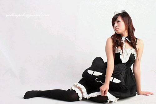 Cosplay福利/黑猫公主萝莉塔黑丝美腿COSPLAY图片