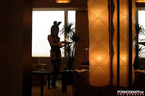 Cosplay福利/性感美女兔女郎美腿黑丝cosplay写真