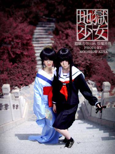 Cosplay福利/馗魉新作地狱少女萝莉jk制服cosplay