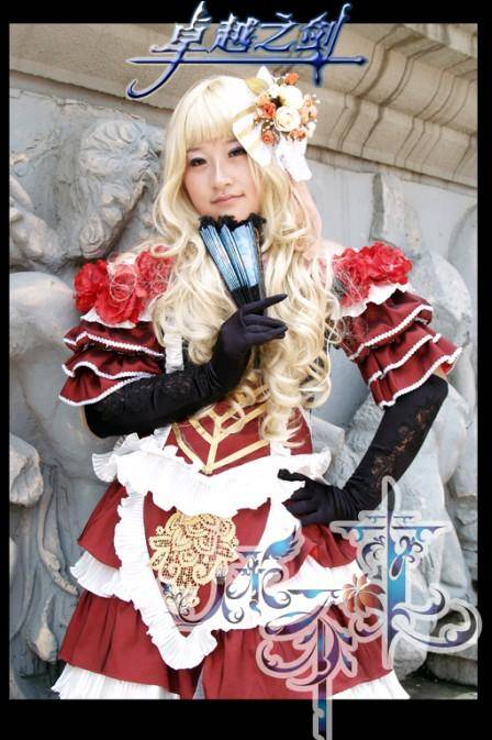 Cosplay福利/为人形圣堂Cos社团卓越之剑cosplay外景照