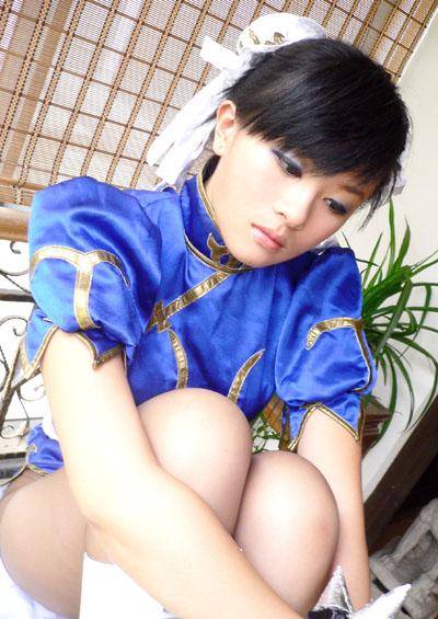 Cosplay福利/街霸春丽cosplay图片 唤醒我们的童年