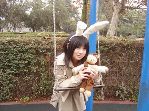 Cosplay福利/零悸森之爱丽丝梦游小萝莉可爱兔cosplay图片