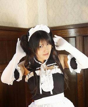 Cosplay福利/《你是我的主人》萝莉女仆COS秀